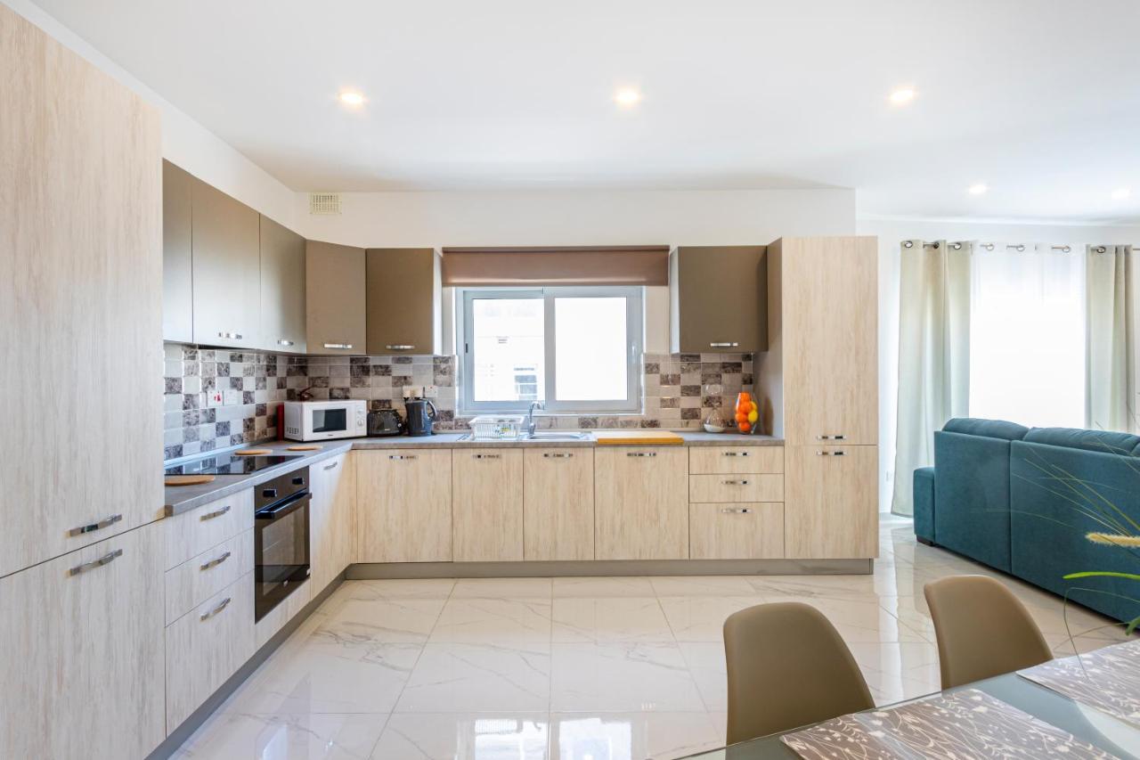 H2 -Modern And Spacious 3 Bedroom Apartment San Ġwann 外观 照片